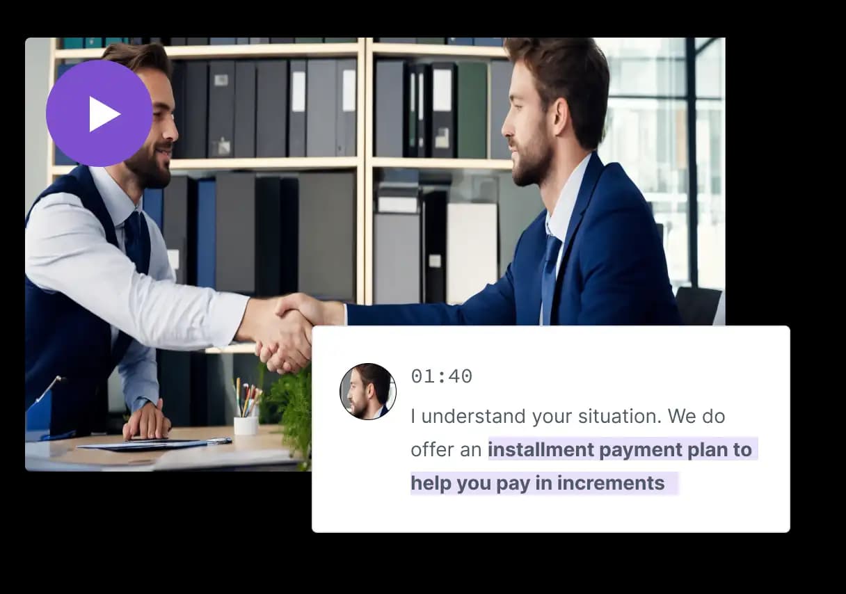 Negotiate a faster promise to pay with AI