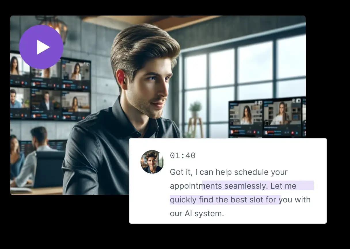 Engage your clients 24/7 with AI